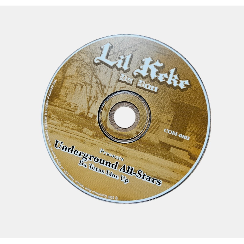 Lil‎ Keke Da Don – Underground All-Stars Da Texas Line Up Commission Music 2005